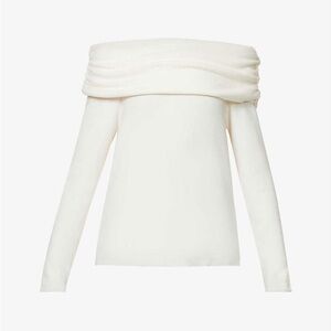 REFORMATION Azura Off-The-Shoulder Sweater